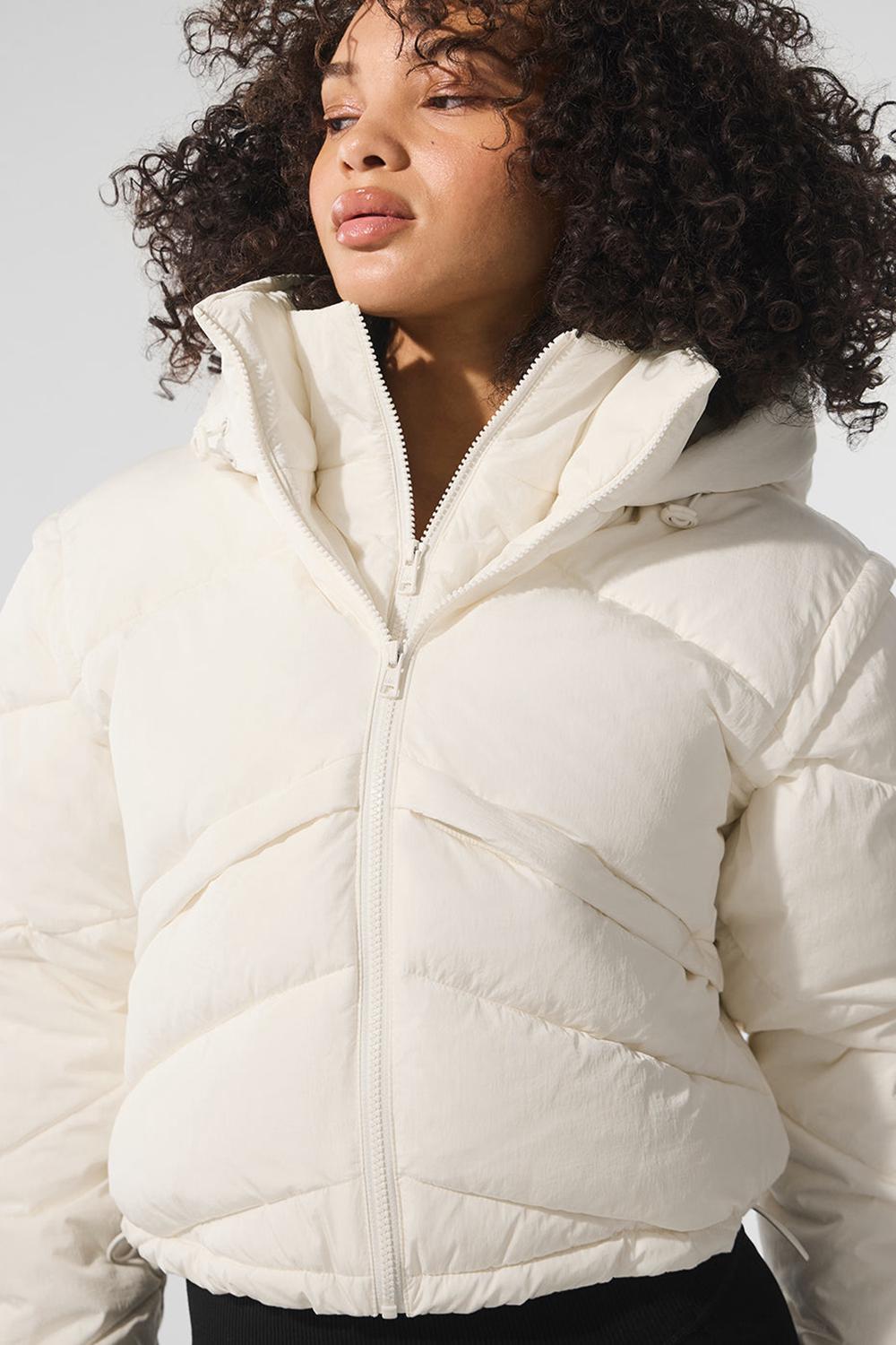 Alo Yoga Glacier Donna Giacca Puffer Ivory | Italia  MAK-206379