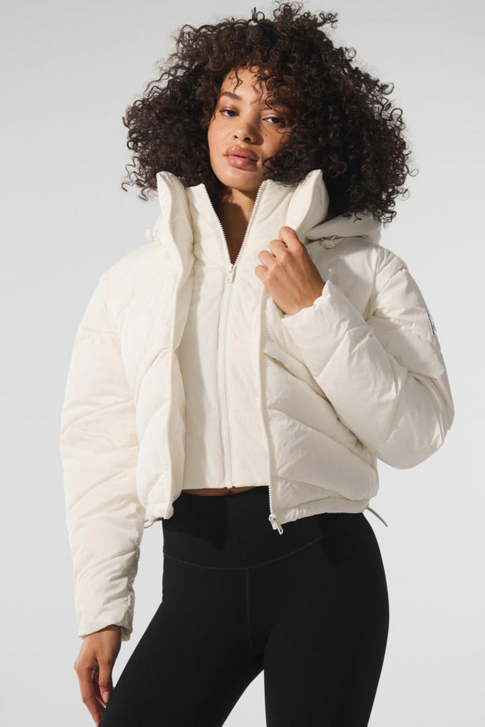 Alo Yoga Glacier Donna Giacca Puffer Ivory | Italia  MAK-206379