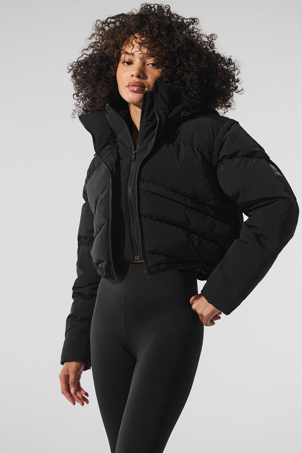 Alo Yoga Glacier Donna Giacca Puffer Nere | Italia  JAF-219468