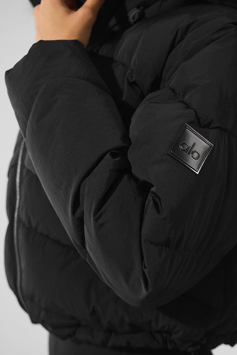 Alo Yoga Glacier Donna Giacca Puffer Nere | Italia  JAF-219468