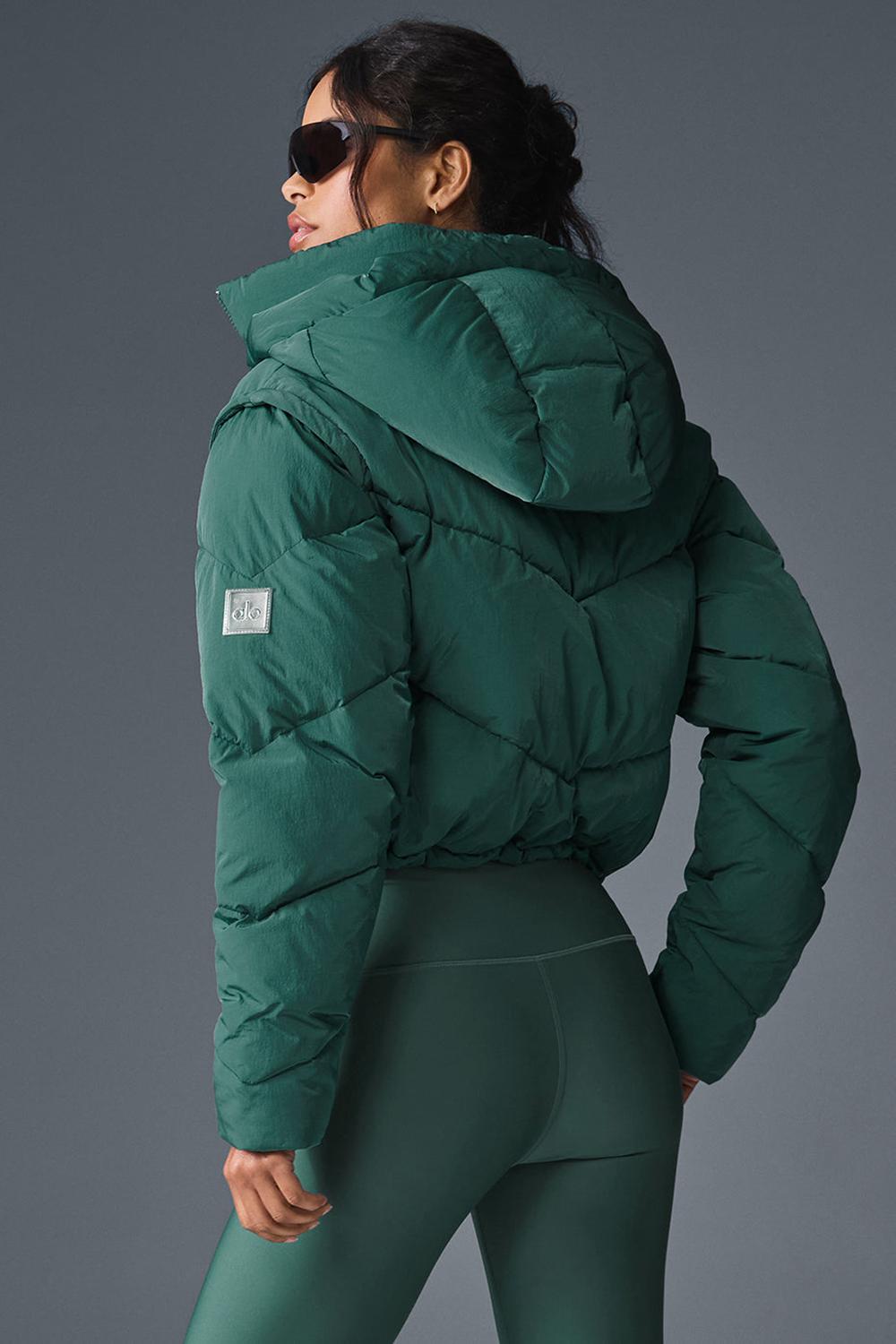 Alo Yoga Glacier Donna Giacca Puffer Winter Ivy | Italia  BNG-495867