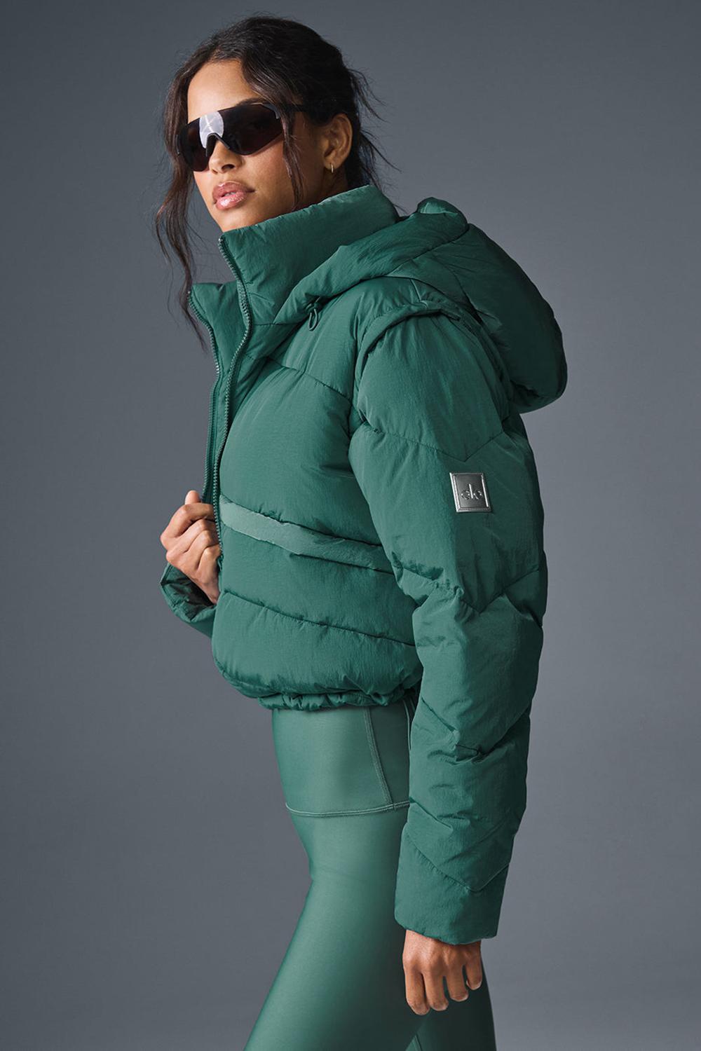Alo Yoga Glacier Donna Giacca Puffer Winter Ivy | Italia  BNG-495867