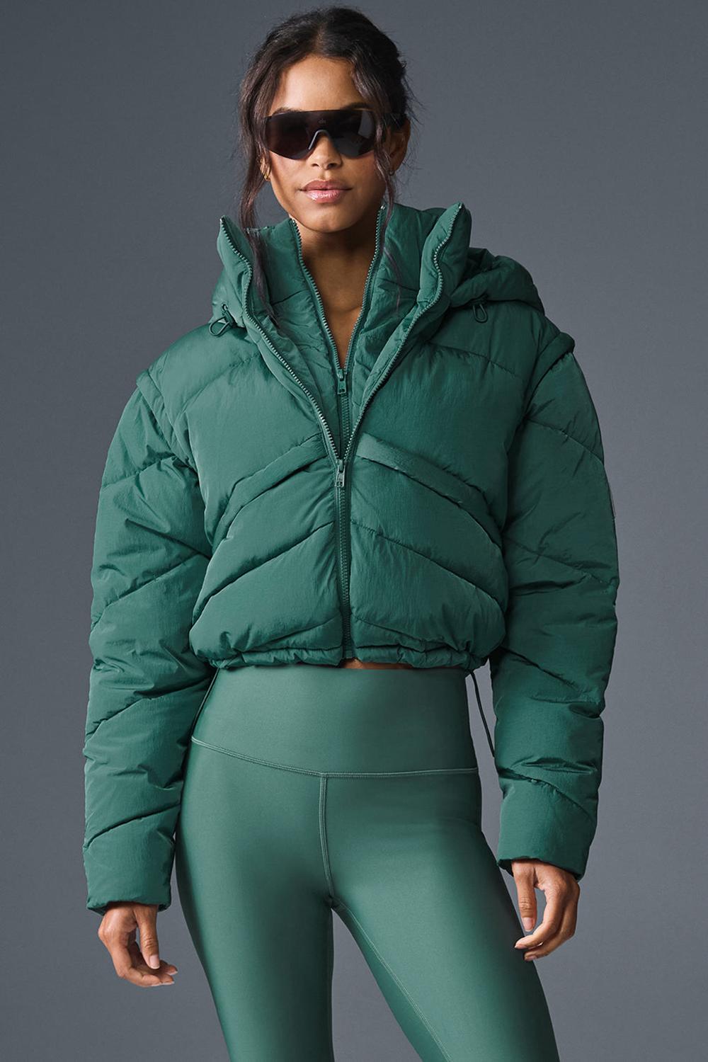 Alo Yoga Glacier Donna Giacca Puffer Winter Ivy | Italia  BNG-495867