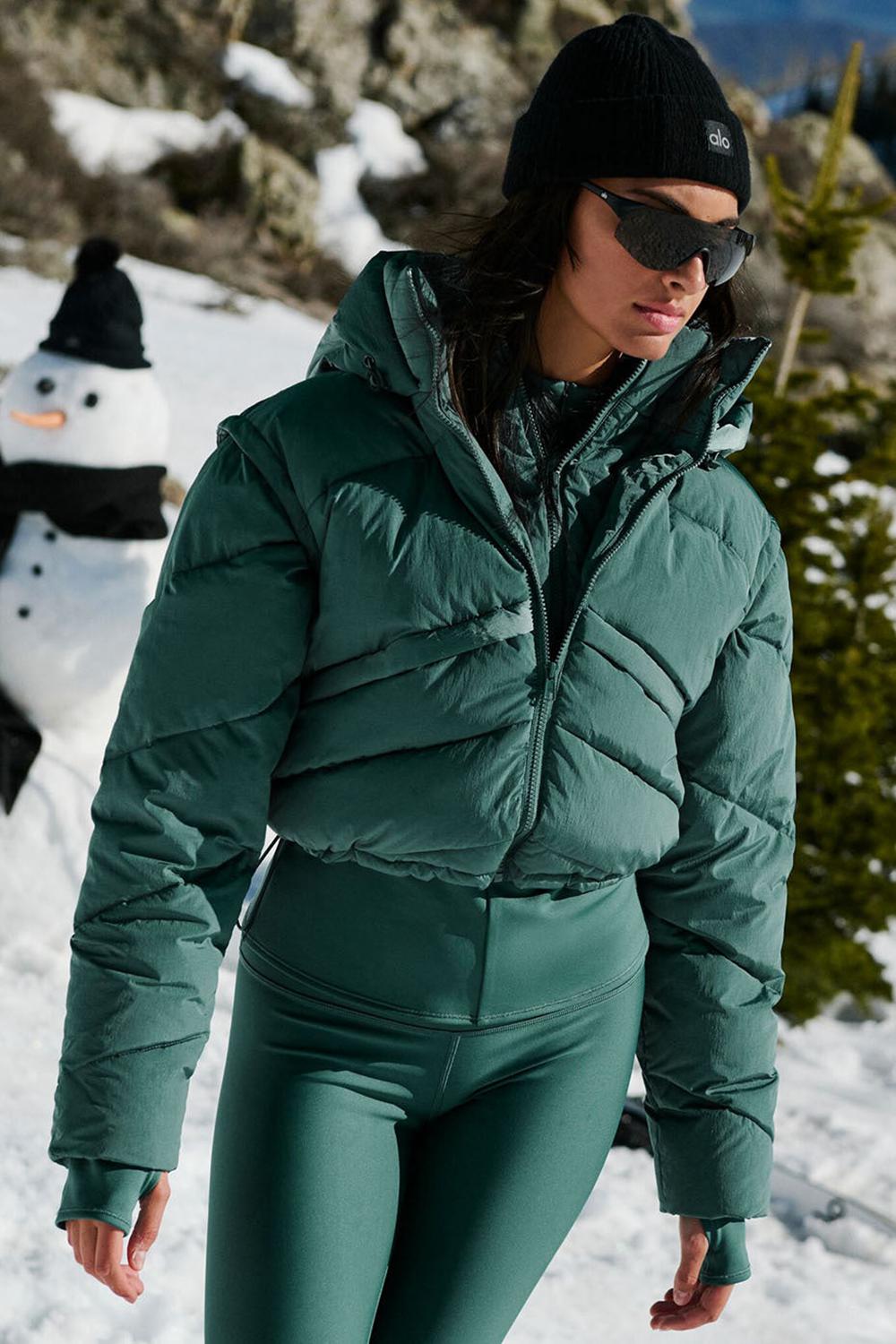 Alo Yoga Glacier Donna Giacca Puffer Winter Ivy | Italia  BNG-495867