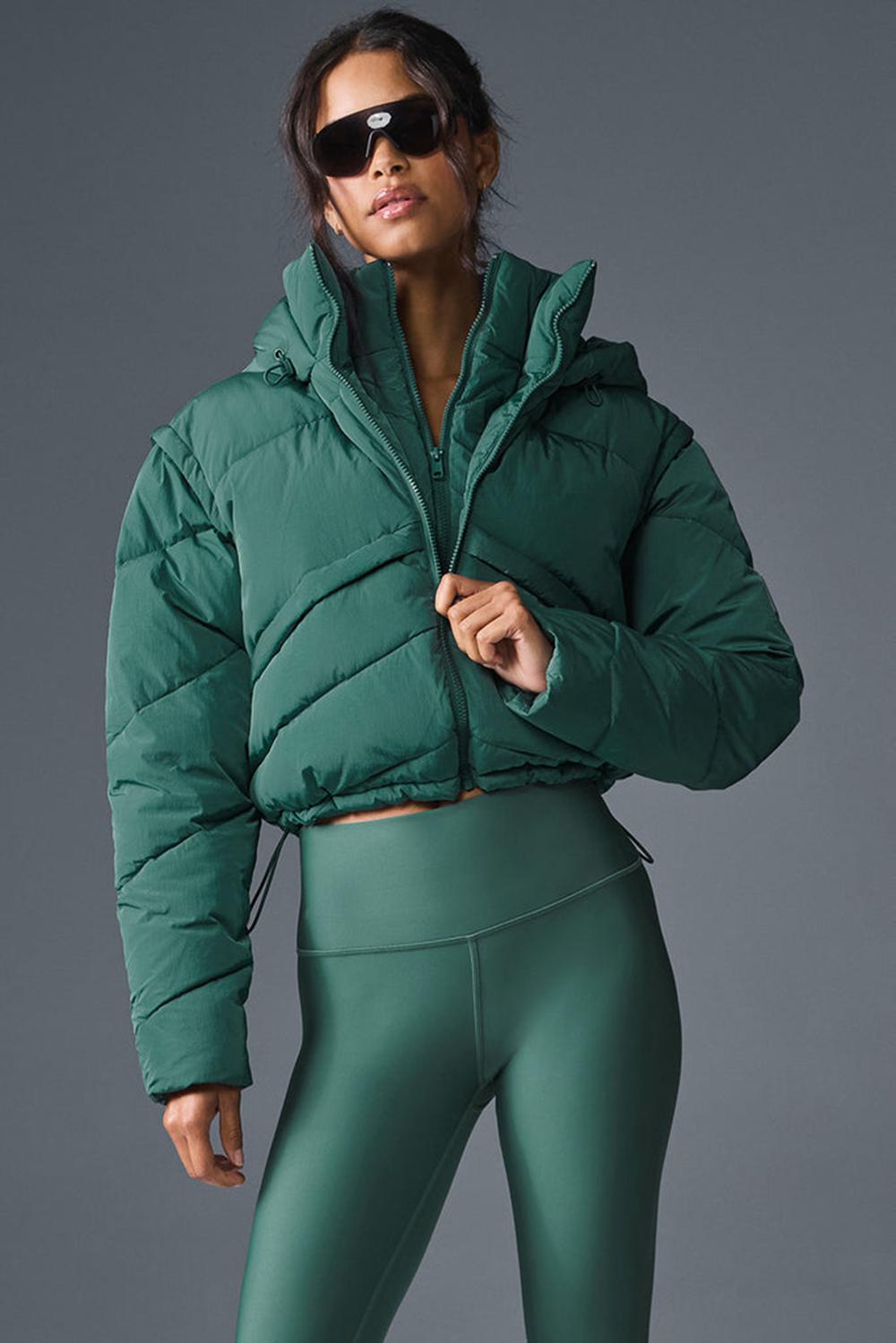 Alo Yoga Glacier Donna Giacca Puffer Winter Ivy | Italia  BNG-495867