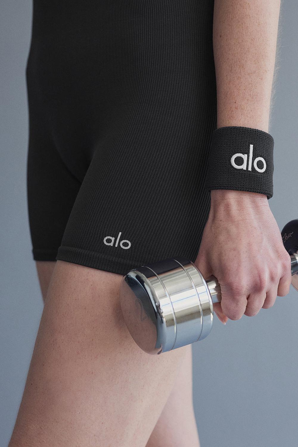 Alo Yoga Glow (2-Pack) Uomo Wristband Nere | Italia  PDZ-715380
