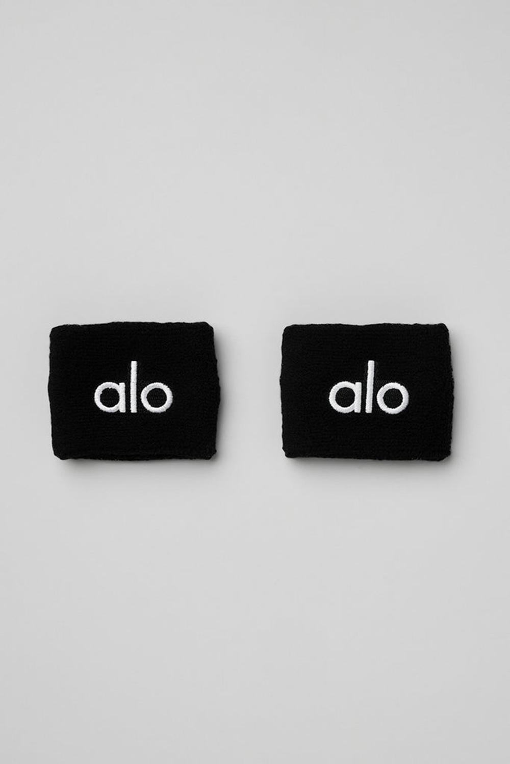 Alo Yoga Glow (2-Pack) Uomo Wristband Nere | Italia  PDZ-715380
