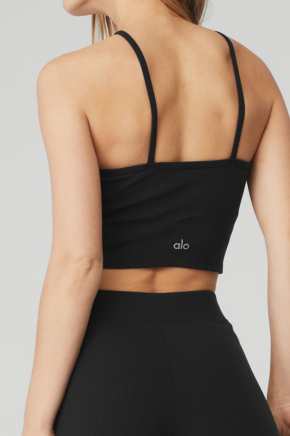 Alo Yoga Goddess Ribbed High-Waist Hot Donna Short Nere | Italia  YKM-297540