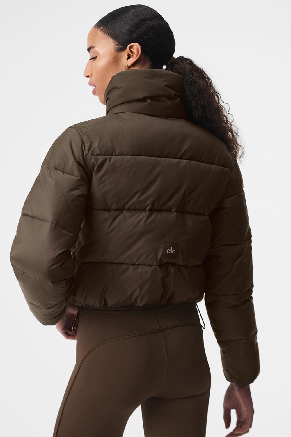 Alo Yoga Gold Rush Donna Giacca Puffer Espresso | Italia  TZP-396150