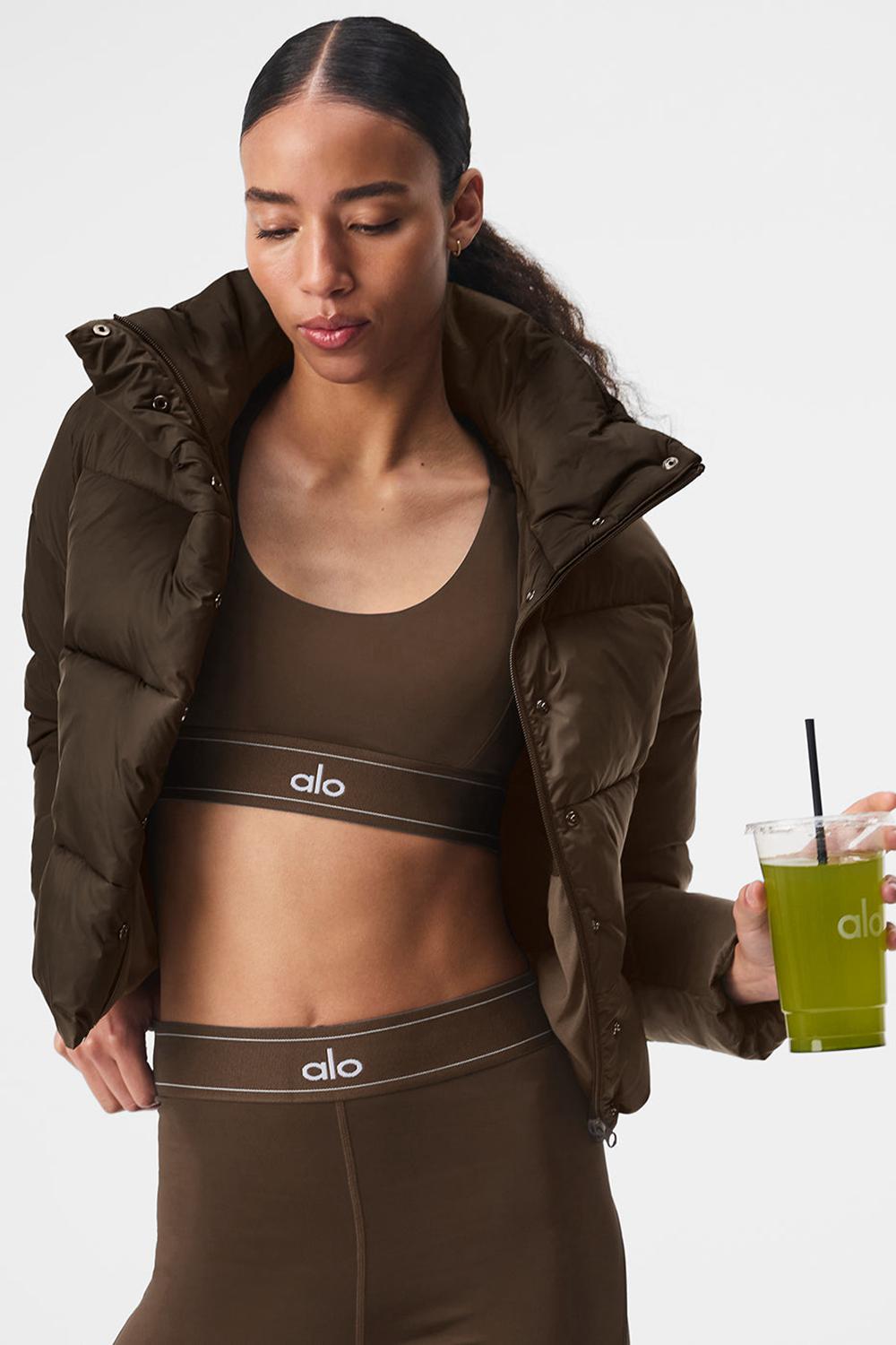Alo Yoga Gold Rush Donna Giacca Puffer Espresso | Italia  TZP-396150
