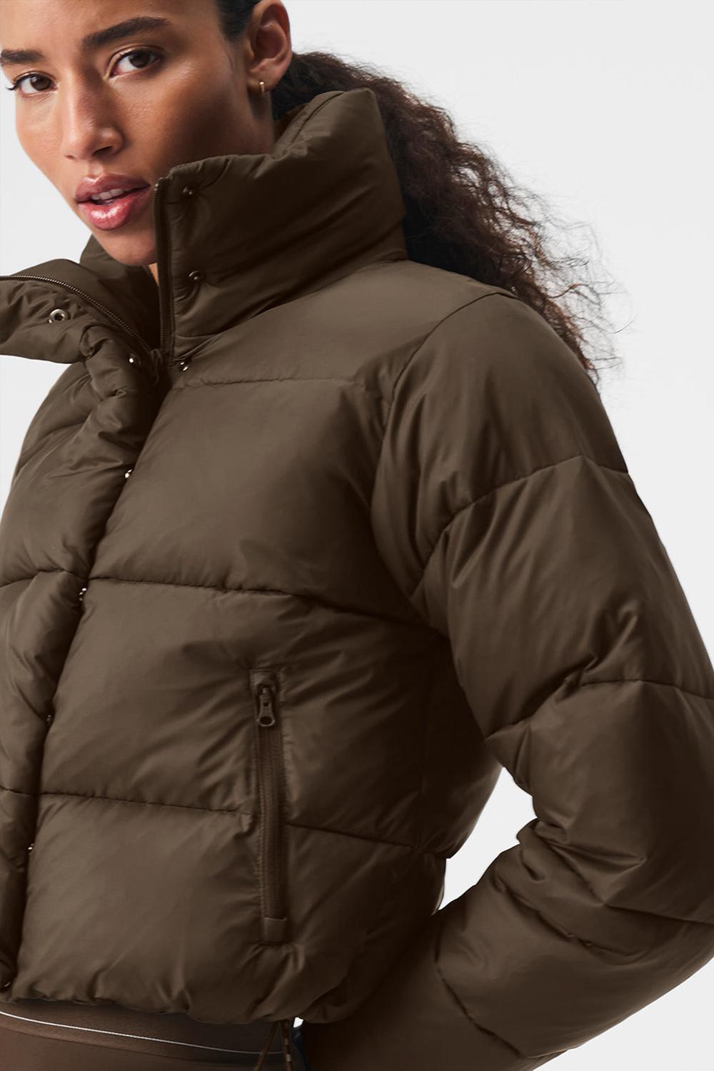 Alo Yoga Gold Rush Donna Giacca Puffer Espresso | Italia  TZP-396150