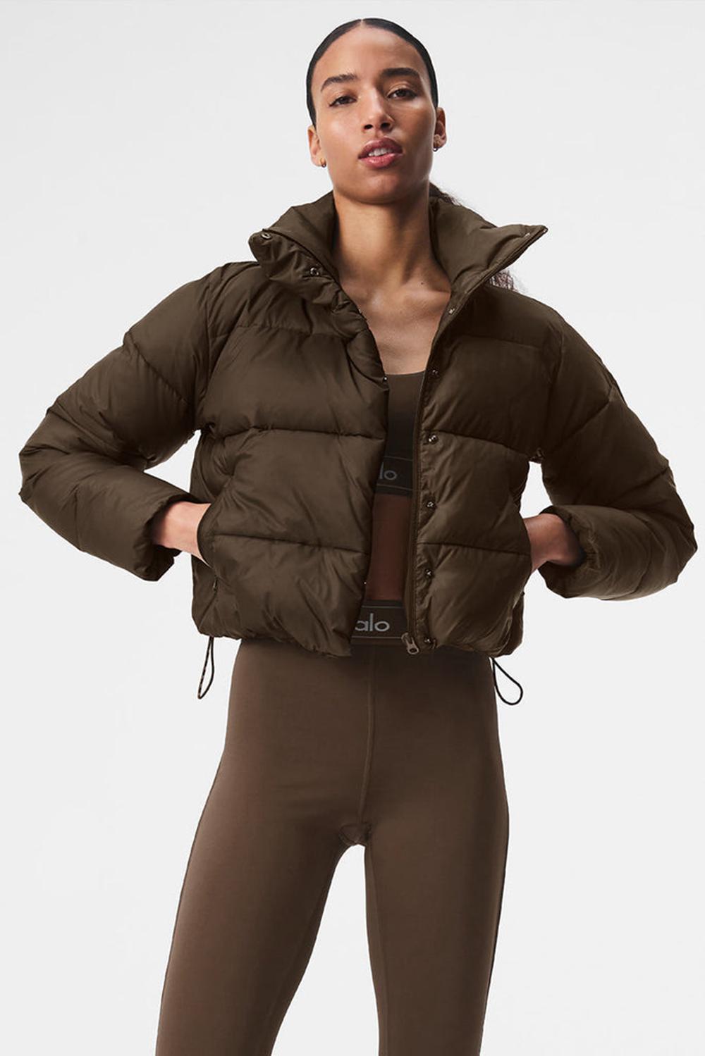 Alo Yoga Gold Rush Donna Giacca Puffer Espresso | Italia  TZP-396150