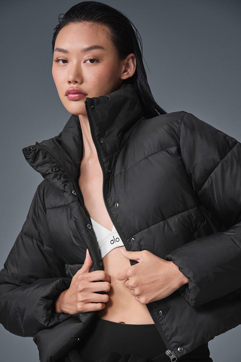 Alo Yoga Gold Rush Donna Giacca Puffer Nere | Italia  RDM-253916