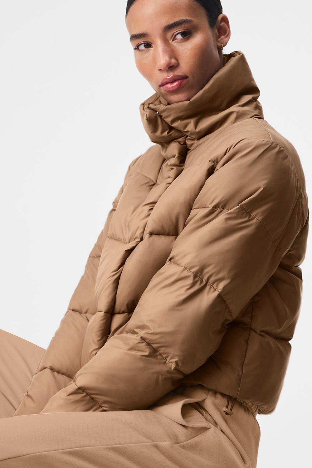 Alo Yoga Gold Rush Donna Giacca Puffer Toasted Almond | Italia  IEJ-628735