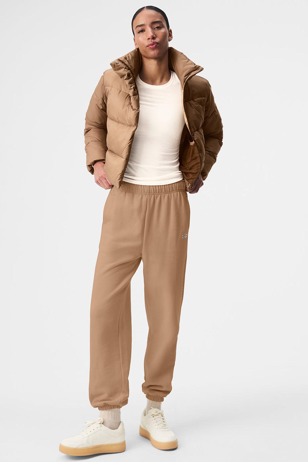 Alo Yoga Gold Rush Donna Giacca Puffer Toasted Almond | Italia  IEJ-628735