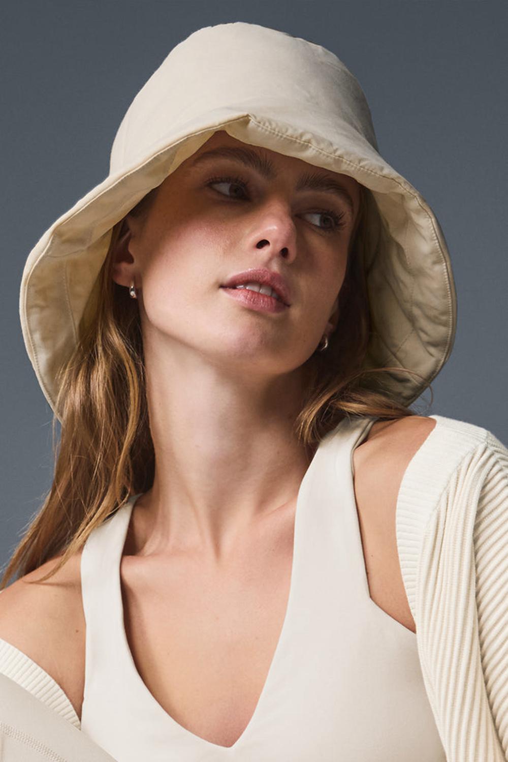 Alo Yoga Good Shade Uomo Bucket Hat Oat Milk | Italia  MQO-732619