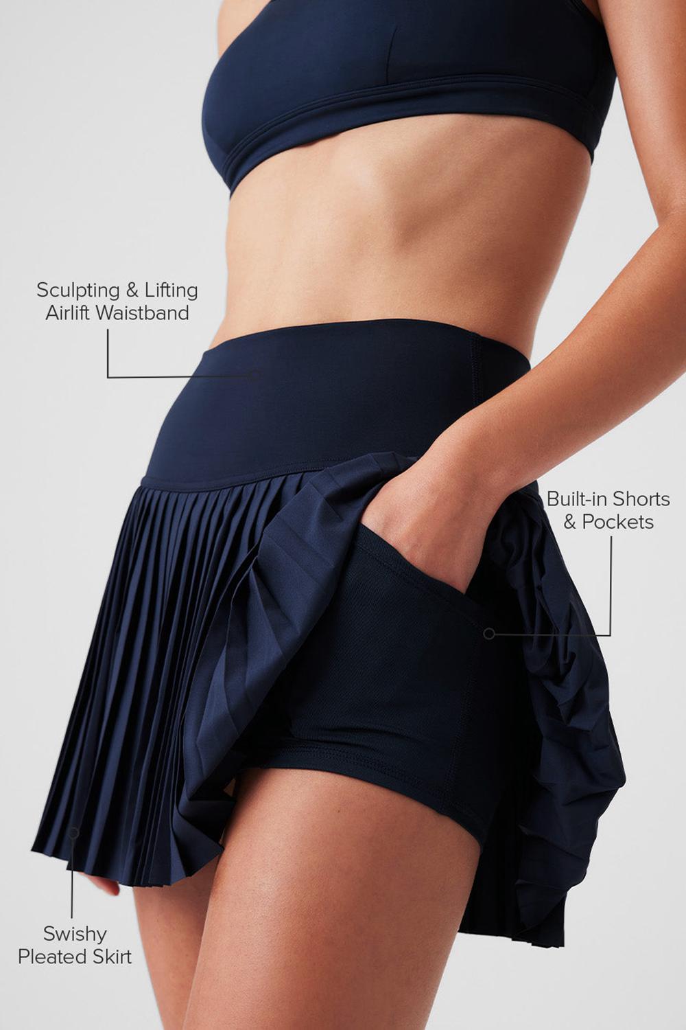 Alo Yoga Grand Slam Tennis Donna Gonna Blu Marino | Italia  HNQ-740251