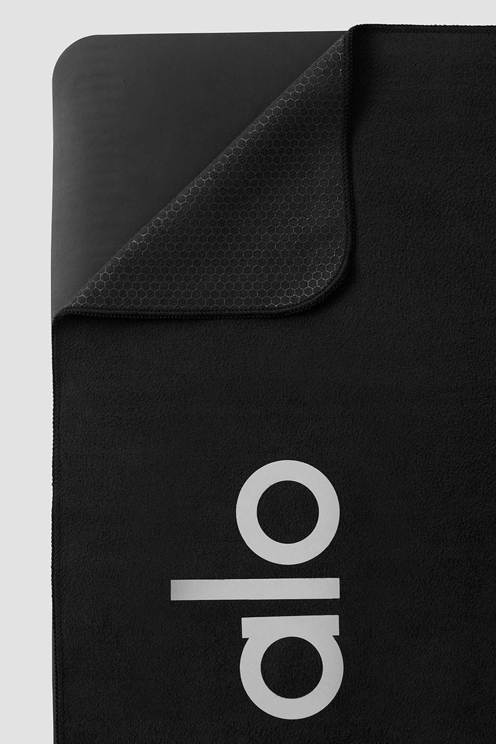 Alo Yoga Grounded No-Slip Uomo Towel Nere | Italia  DGB-301679