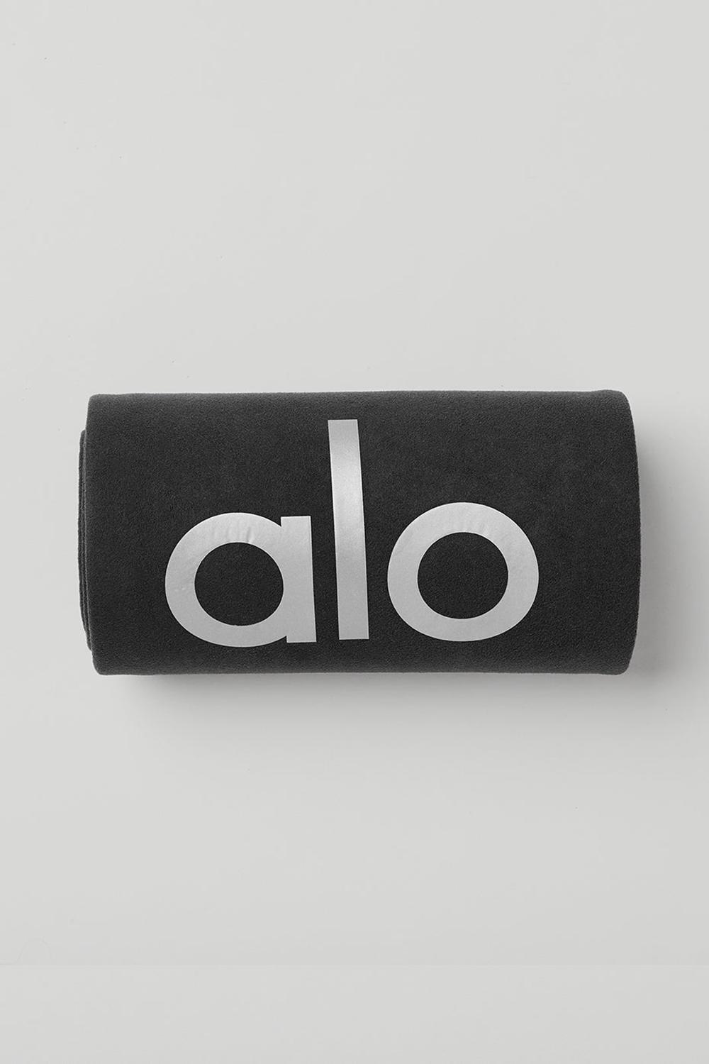 Alo Yoga Grounded No-Slip Uomo Towel Nere | Italia  DGB-301679