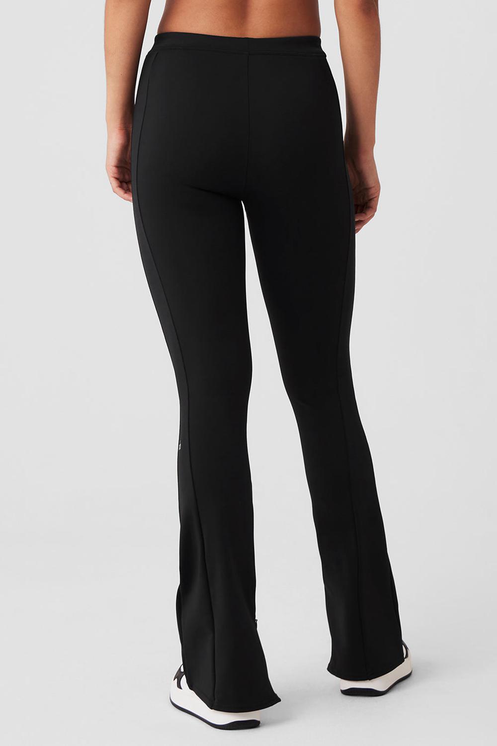 Alo Yoga High-Waist 7/8 Zip It Flare Donna Legging Nere | Italia  JCW-752693