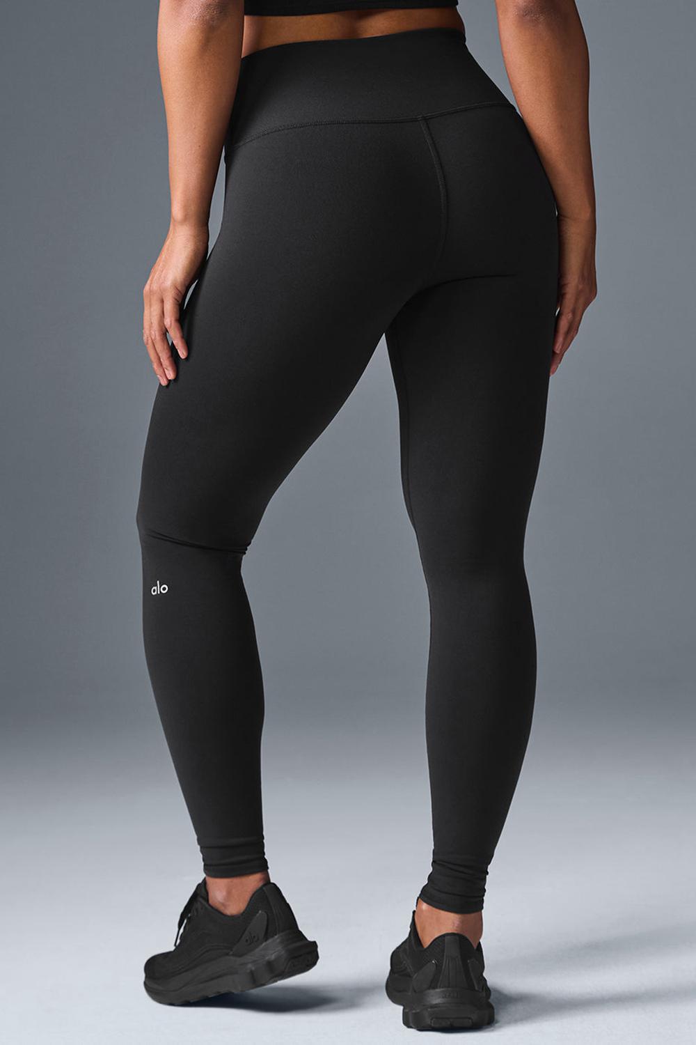 Alo Yoga High-Waist Airbrush Donna Legging Nere | Italia  FPM-104967