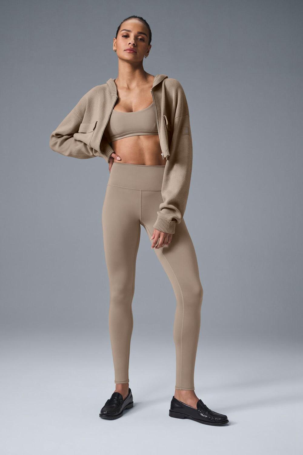 Alo Yoga High-Waist Airlift Donna Legging Gravel | Italia  GIZ-528674