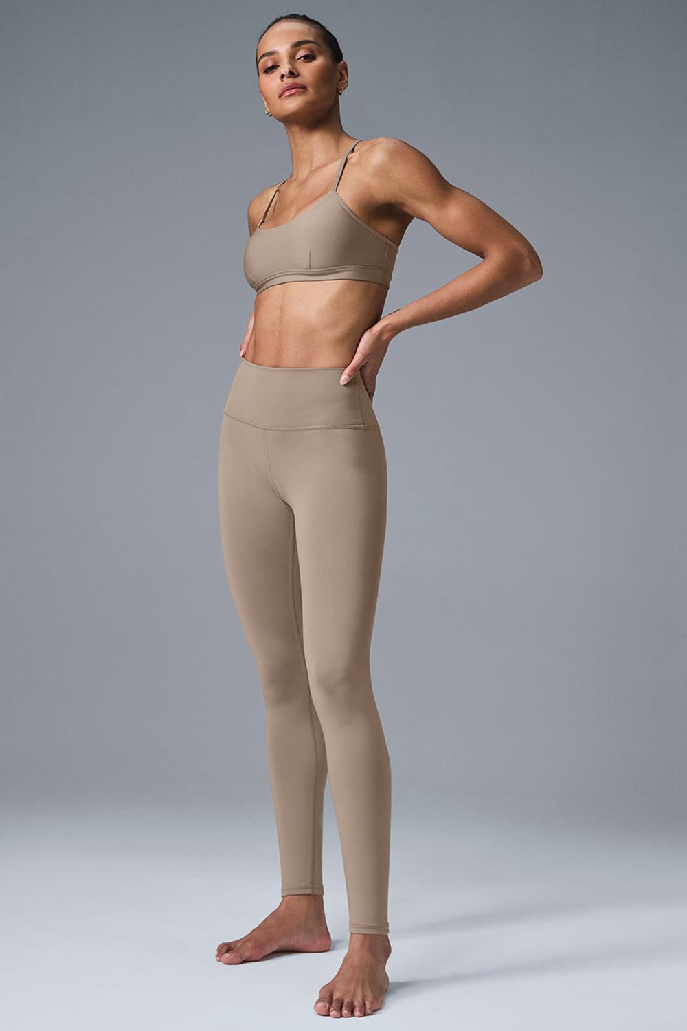 Alo Yoga High-Waist Airlift Donna Legging Gravel | Italia  GIZ-528674