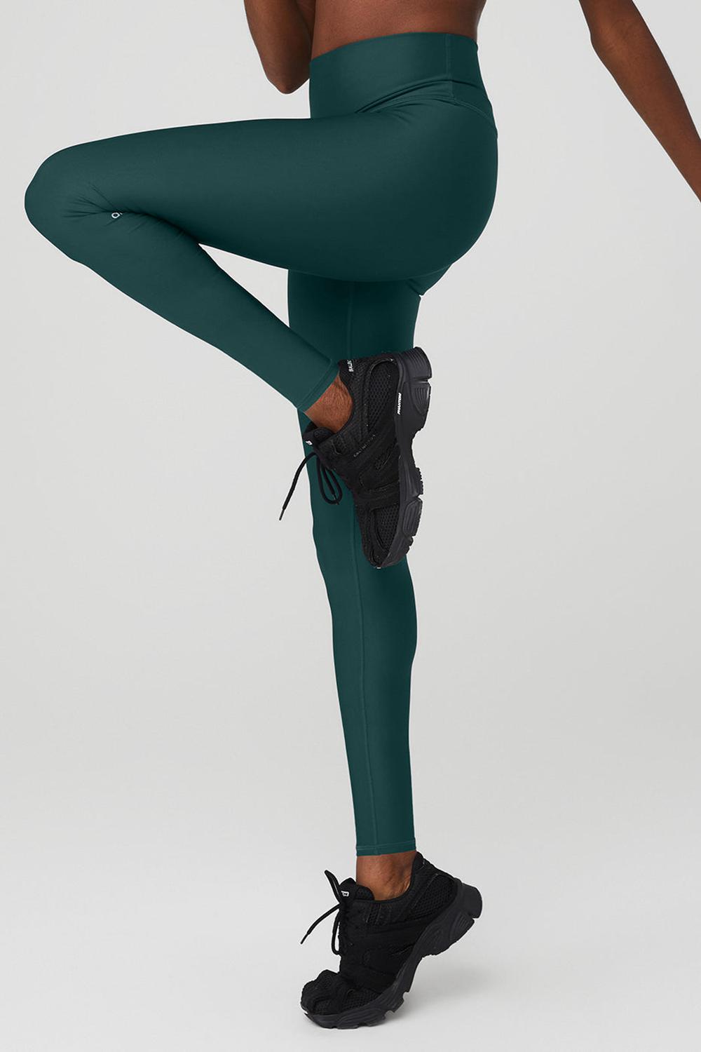 Alo Yoga High-Waist Airlift Donna Legging Verdi | Italia  GLP-587214