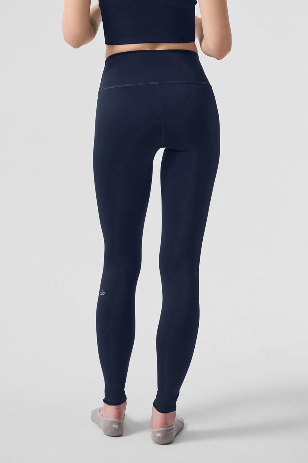 Alo Yoga High-Waist Airlift Donna Legging Blu Marino | Italia  ATX-043298