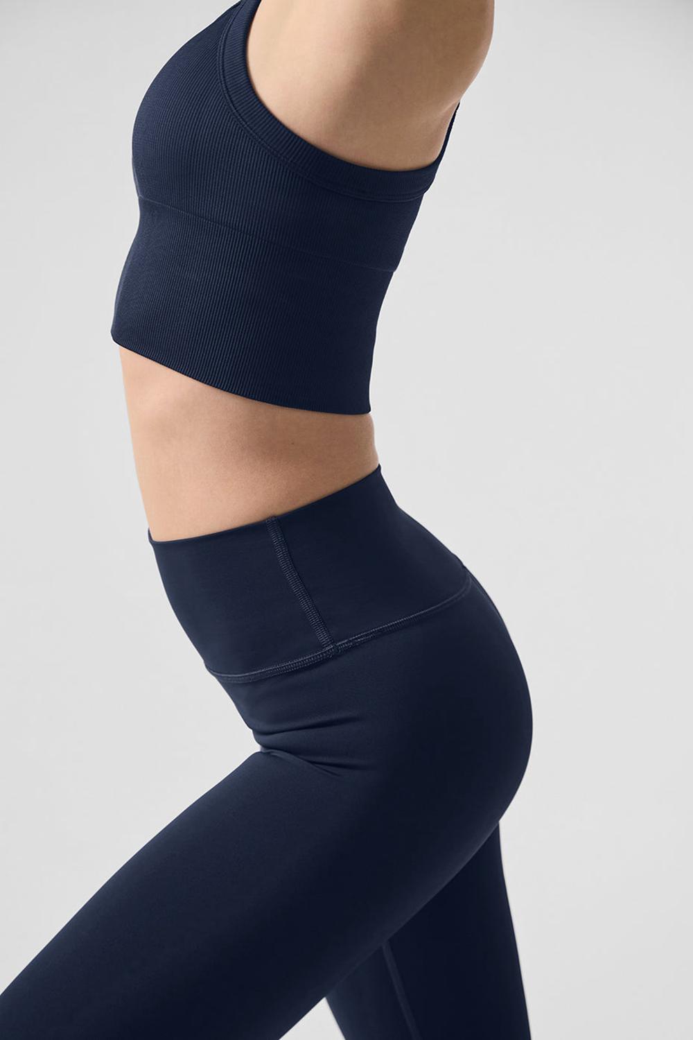 Alo Yoga High-Waist Airlift Donna Legging Blu Marino | Italia  ATX-043298