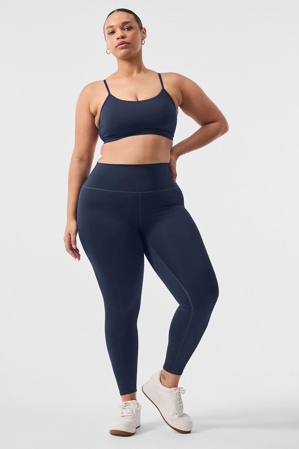 Alo Yoga High-Waist Airlift Donna Legging Blu Marino | Italia  ATX-043298