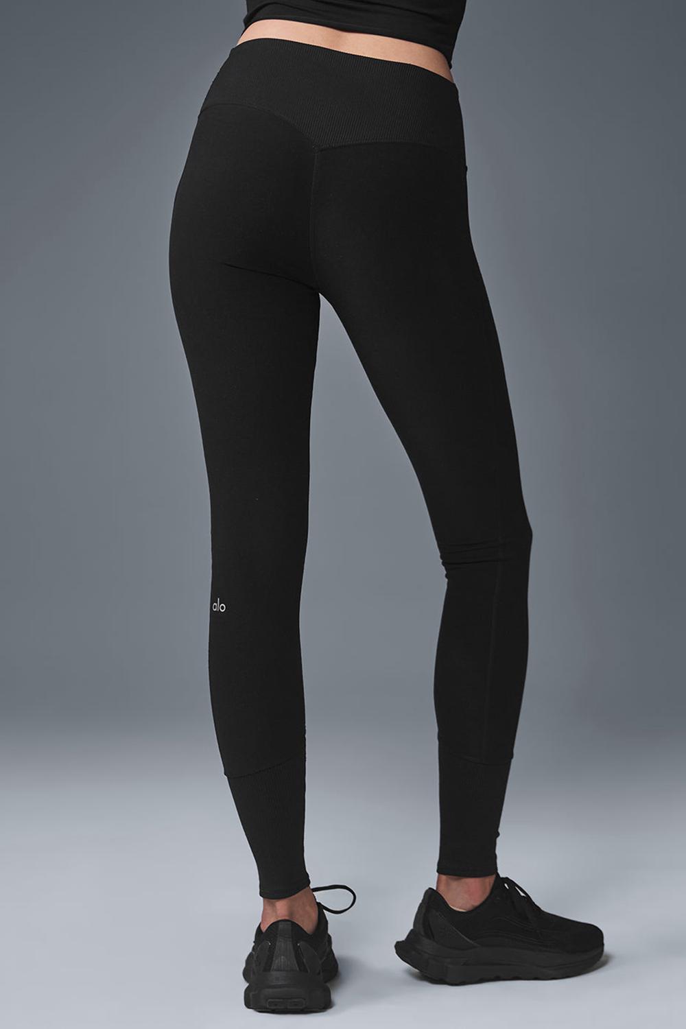 Alo Yoga High-Waist Alosoft Lounge Donna Legging Nere | Italia  YNQ-629513