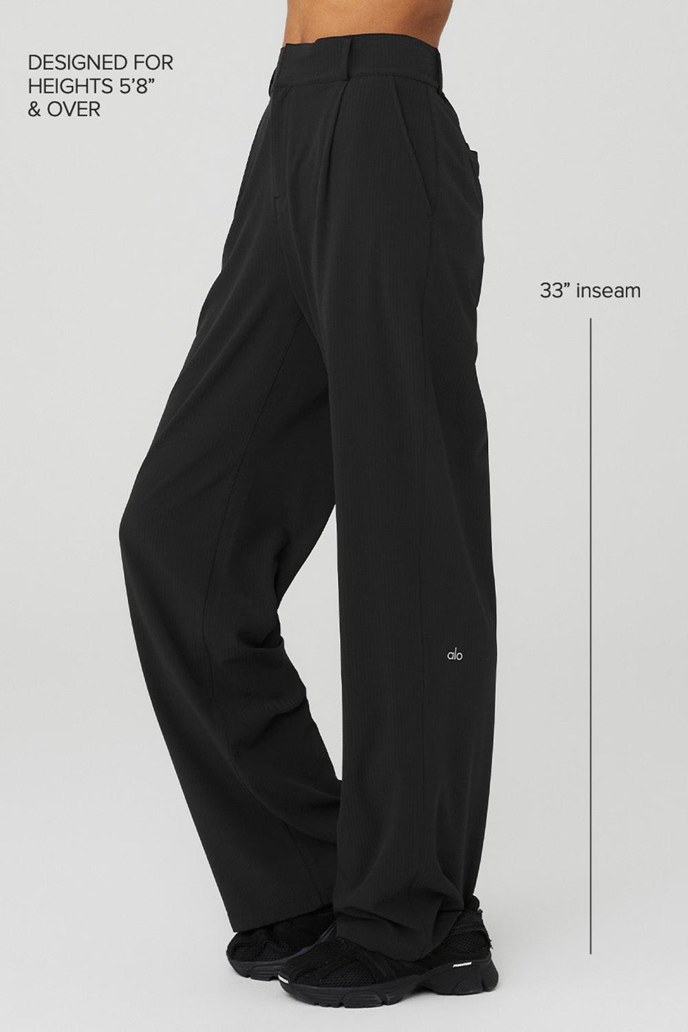 Alo Yoga High-Waist Dreamscape (Long) Donna Pant Nere | Italia  RFM-056471