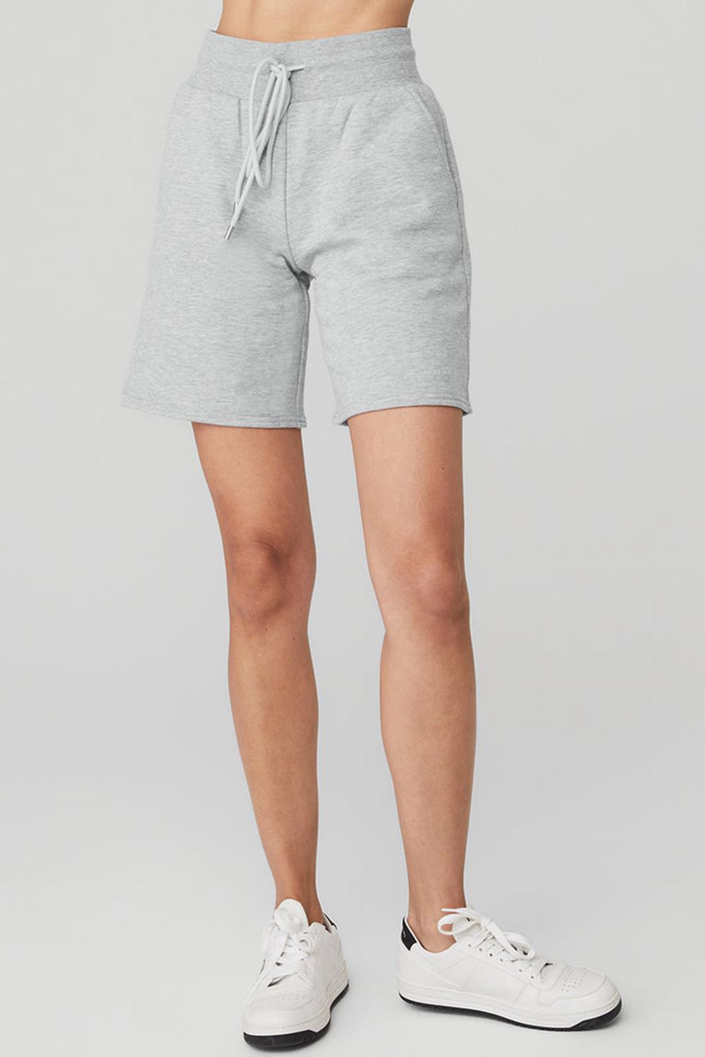 Alo Yoga High-Waist Easy Sweat Donna Short Grigie | Italia  JMC-938215