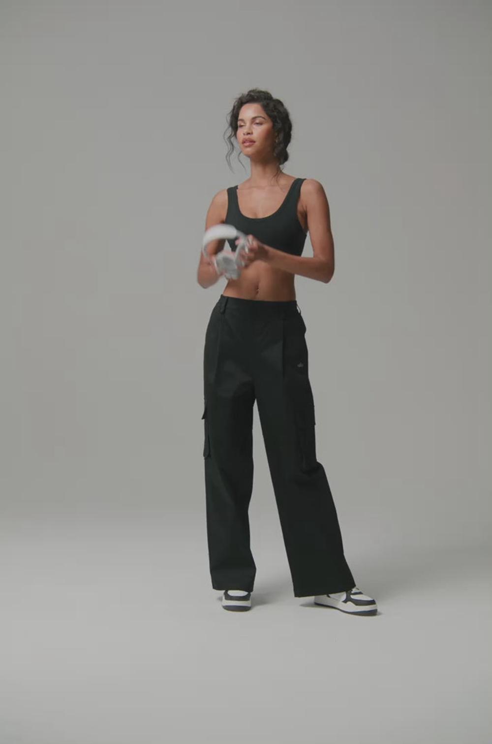Alo Yoga High-Waist Night Out Cargo Donna Pant Verdi | Italia  ZIF-582370