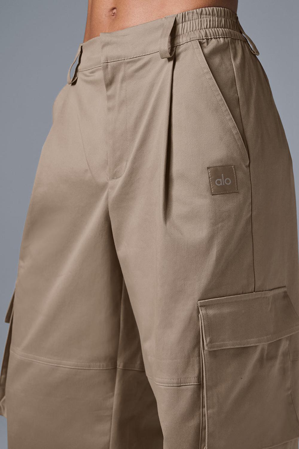 Alo Yoga High-Waist Night Out Cargo Donna Pant Gravel | Italia  PNY-104253