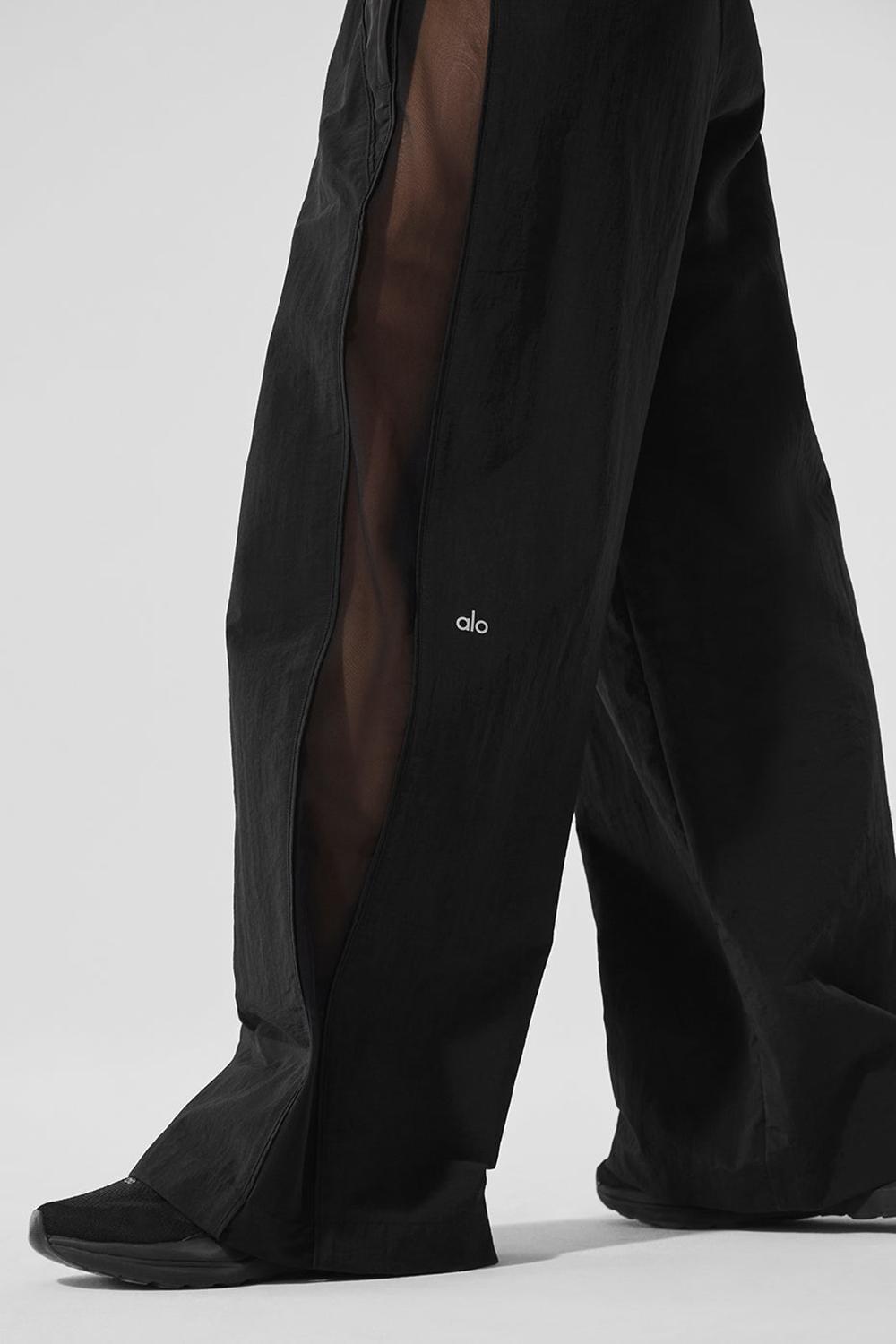 Alo Yoga High-Waist Origin Wide Leg Track Donna Pant Nere | Italia  JWA-284059