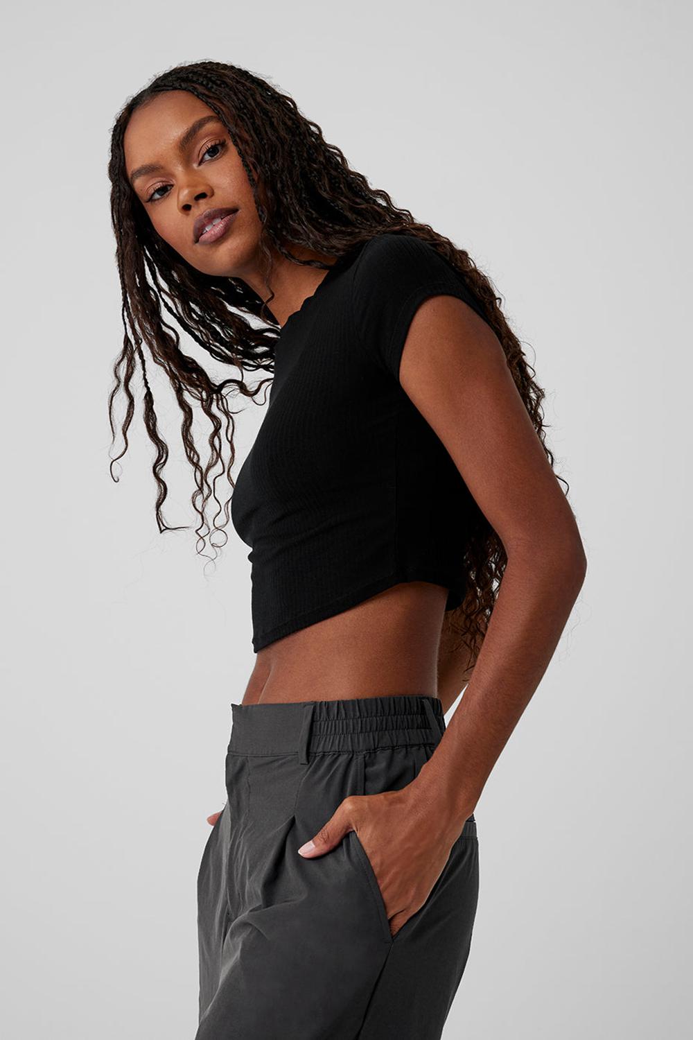 Alo Yoga High-Waist Pursuit Donna Pant Anthracite | Italia  AXF-065894