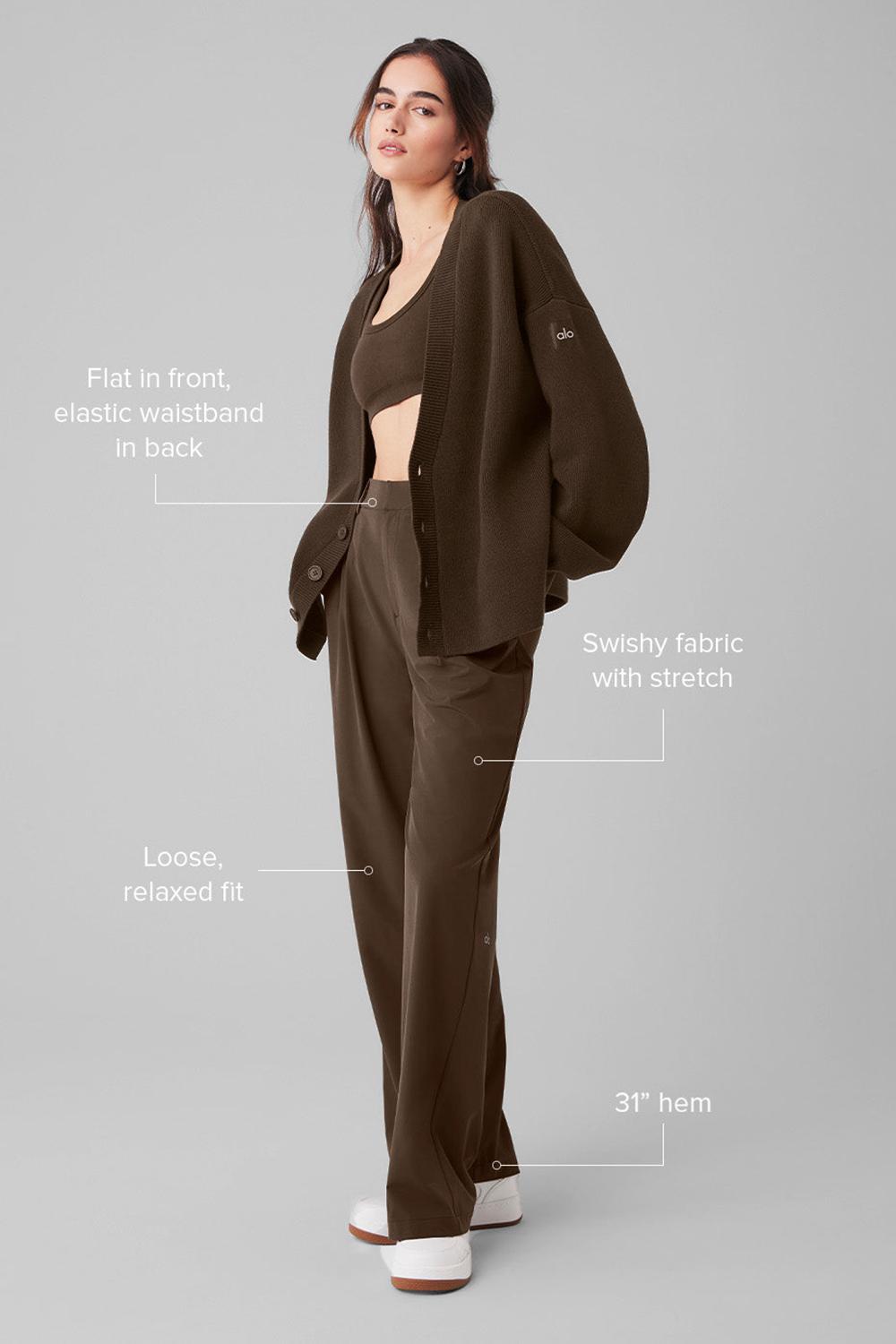 Alo Yoga High-Waist Pursuit Donna Pant Espresso | Italia  FOJ-875043