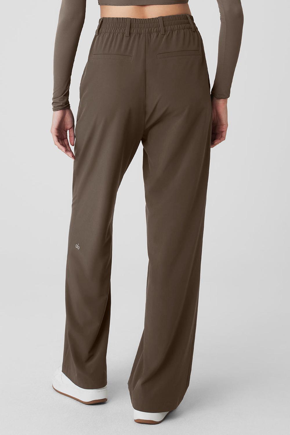 Alo Yoga High-Waist Pursuit Donna Pant Verde Oliva | Italia  LCO-250796