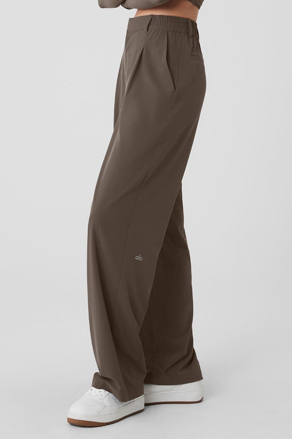 Alo Yoga High-Waist Pursuit Donna Pant Verde Oliva | Italia  LCO-250796