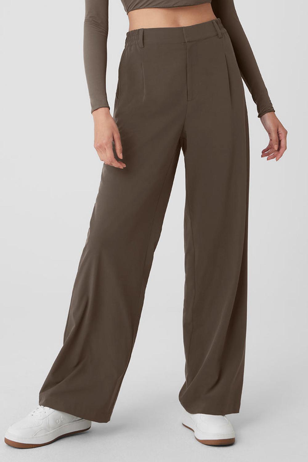 Alo Yoga High-Waist Pursuit Donna Pant Verde Oliva | Italia  LCO-250796