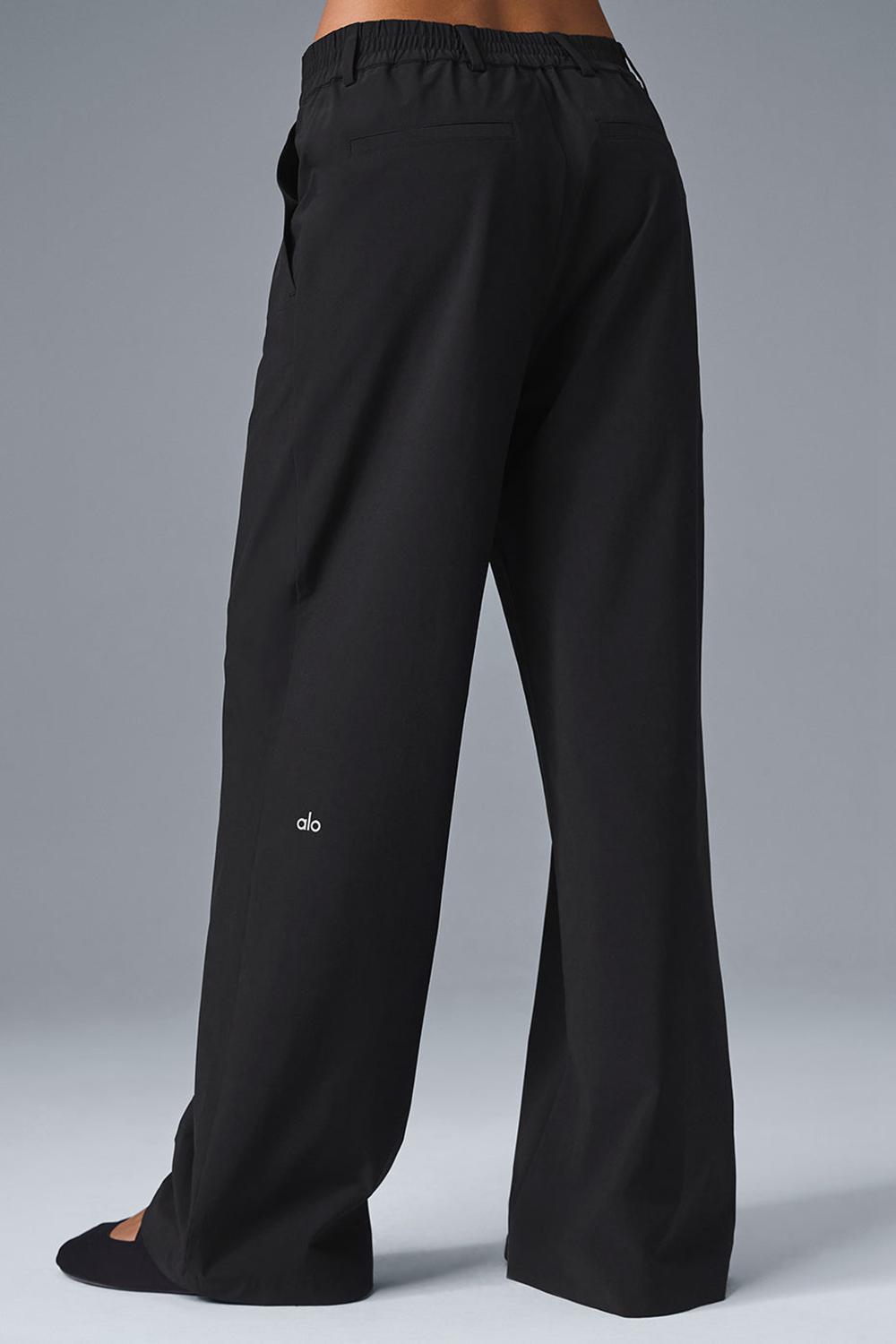 Alo Yoga High-Waist Pursuit (Regular) Donna Pant Nere | Italia  DUB-159643