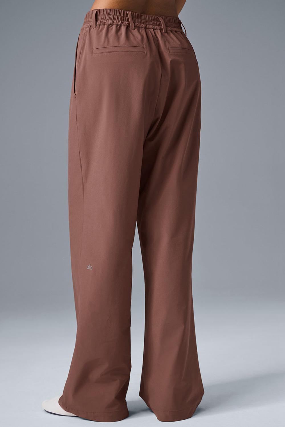 Alo Yoga High-Waist Pursuit (Regular) Donna Pant Chestnut | Italia  RJI-865720