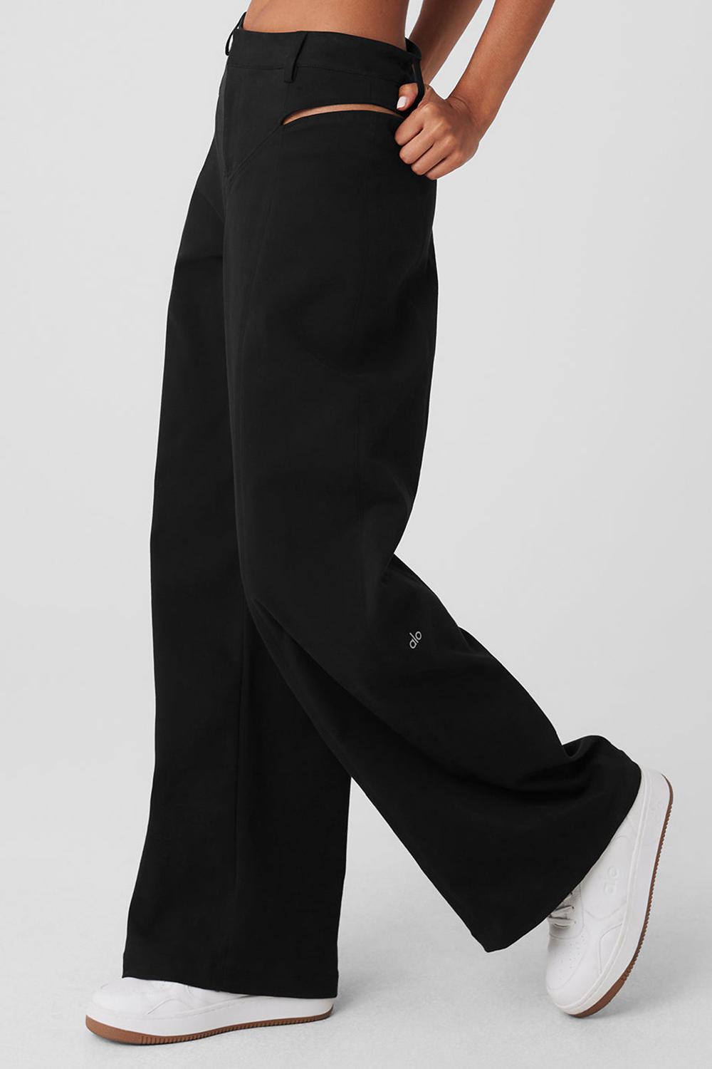 Alo Yoga High-Waist Risk Taker Donna Pant Nere | Italia  EPV-536241
