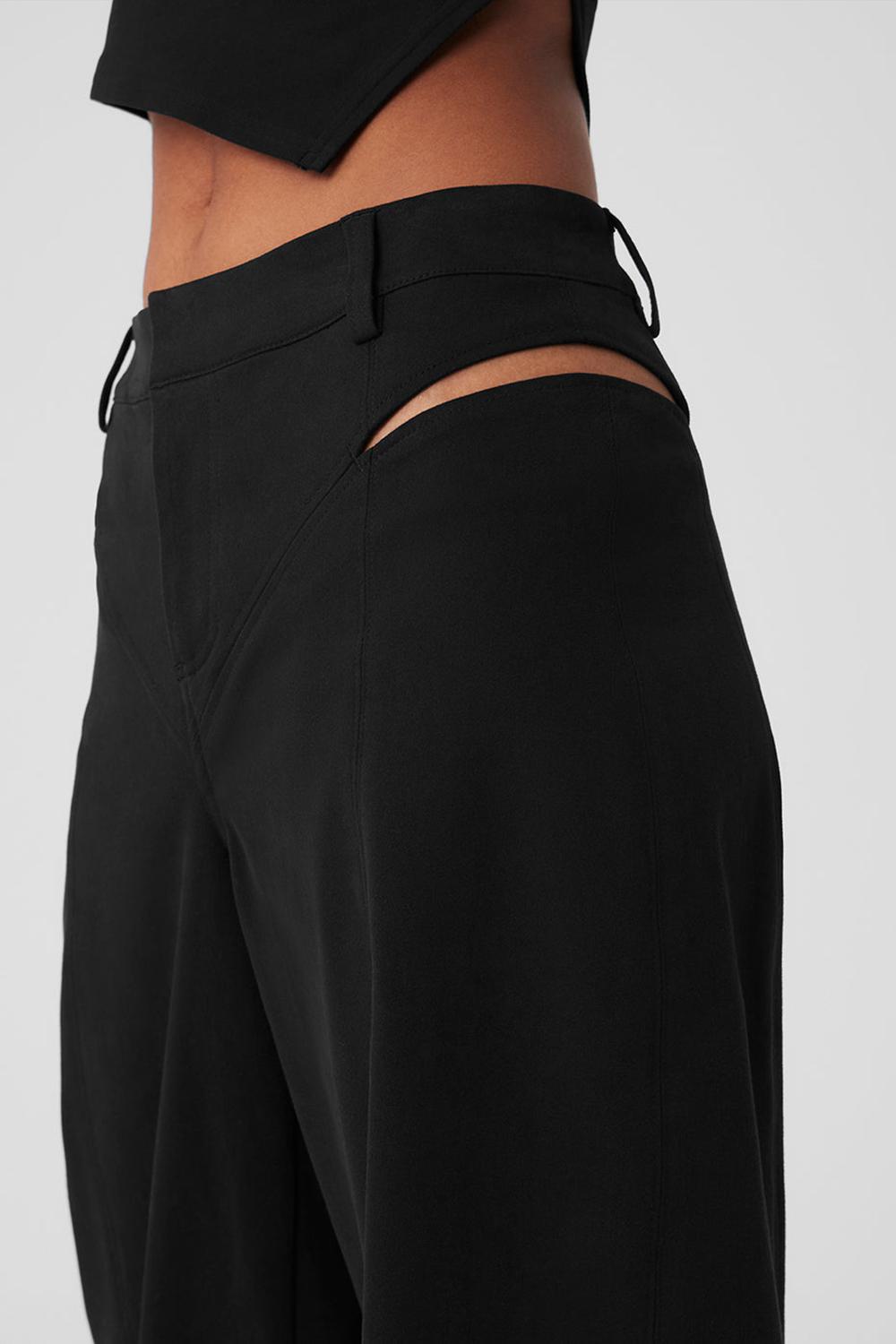 Alo Yoga High-Waist Risk Taker Donna Pant Nere | Italia  EPV-536241