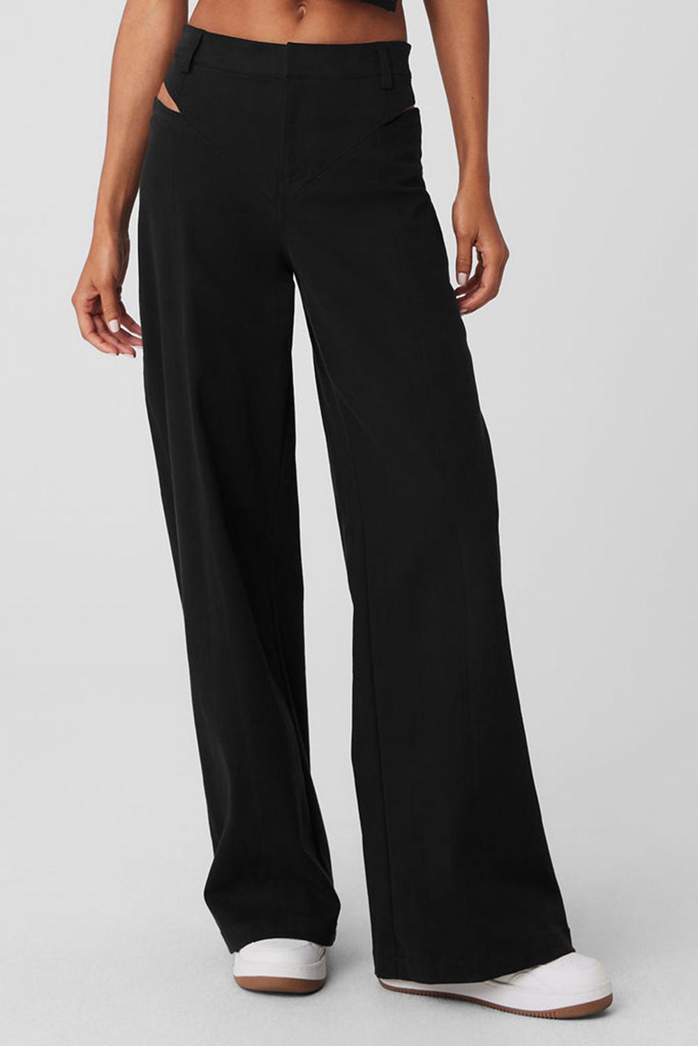 Alo Yoga High-Waist Risk Taker Donna Pant Nere | Italia  EPV-536241