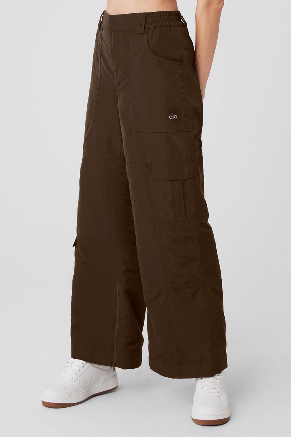 Alo Yoga High-Waist Ski-Moto Donna Pant Espresso | Italia  GFM-289703