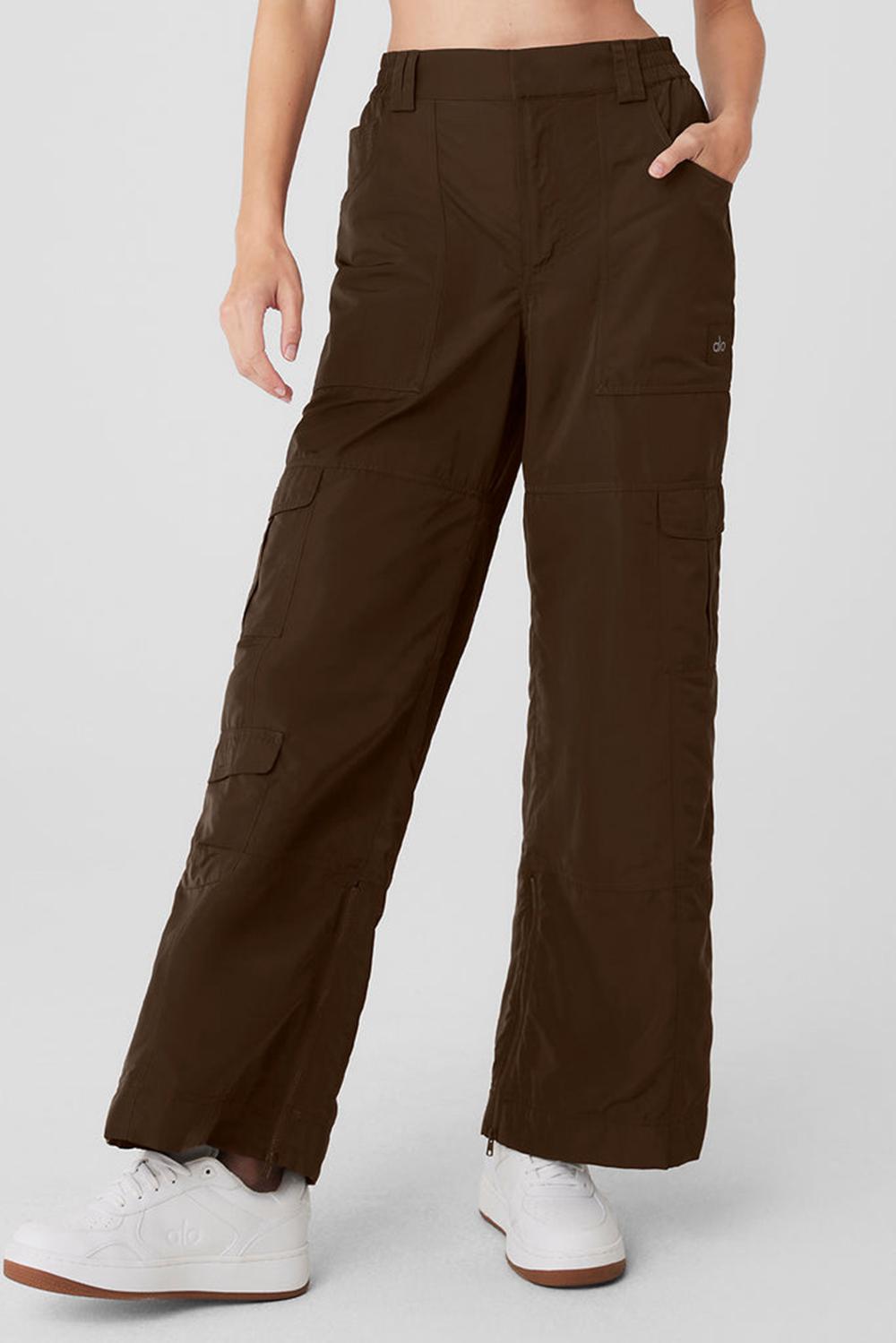 Alo Yoga High-Waist Ski-Moto Donna Pant Espresso | Italia  GFM-289703