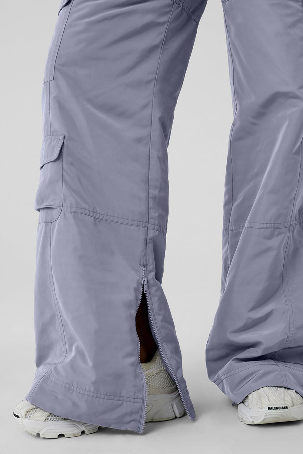 Alo Yoga High-Waist Ski-Moto Donna Pant Fog | Italia  QGH-178264